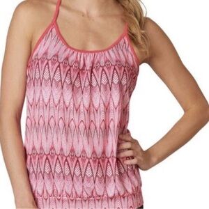 Prana Andie Pink Geometric Cami Size S